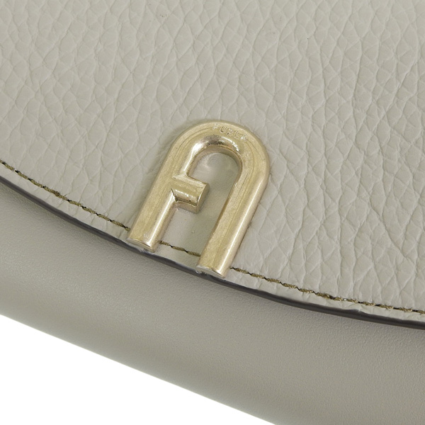 FURLA（フルラ） 財布 レディース 長財布 レザー グレー PRIMULA