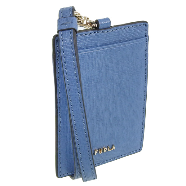 フルラ 定期入れ レディース パスケース レザー ブルー FURLA LINDA S BADGE HOLDER WP00247B300001246S FURLA 女性 プレゼント ブランド ギフト FURLA（フルラ） 定期入れ レディース パスケース レザー ブルー LINDA