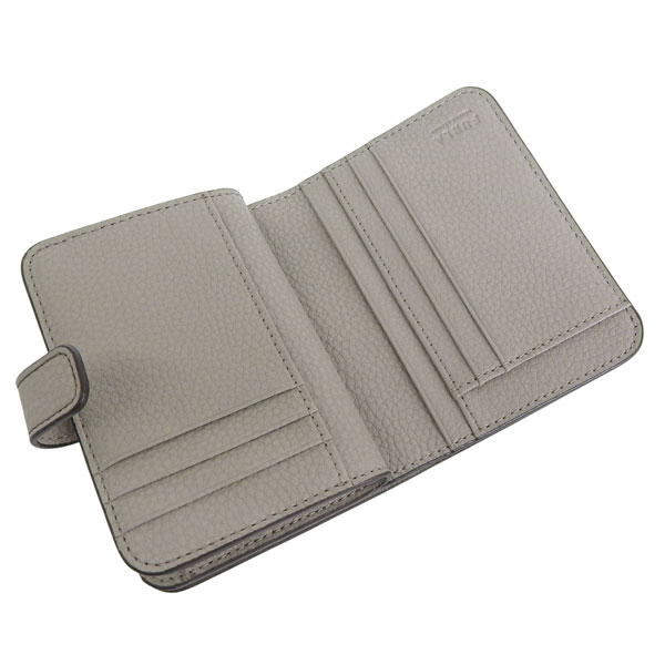 【新品】フルラ FURLA 財布 2つ折り レディース レザー ライトグレー フルラ FURLA 財布 （ライトグレー） -waja bazar - 海外ファッション