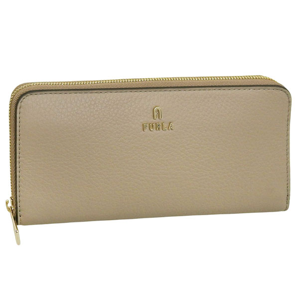 �t���� ���z ���f�B�[�X �����z �A�E�g���b�g ���U�[ �O���[�W�� �J�����A CAMELIA XL ZIP AROUND SLIM WALLET WP00313HSF0001257S FURLA