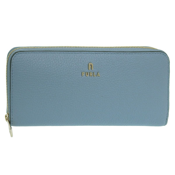FURLA（フルラ） 財布 レディース 長財布 アウトレット レザー ブルー