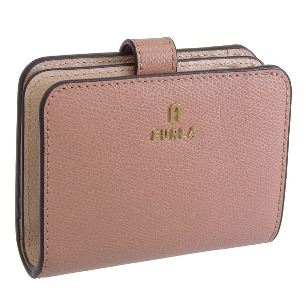 新品 フルラ FURLA 2つ折り財布 カメリア COMPACT WALLET ピンク FURLA（フルラ） Furla Camelia コンパクト財布 S ピンク