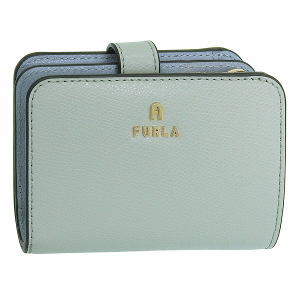 �t���� ���z ���f�B�[�X 2�܂� �܍��z �R���p�N�g ���U�[ ���C�g�u���[ �J�����A FURLA CAMELIA S COMPACT WALLET WP00315ARE0003788S