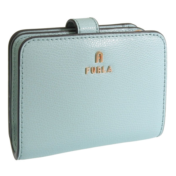 FURLAフルラコンパクト三つ折り財布 L字ファスナーウォレットレザー　ブルー系 楽天市場】FURLA フルラ FURLA BABYLON M COMPACT WALLET バビロン