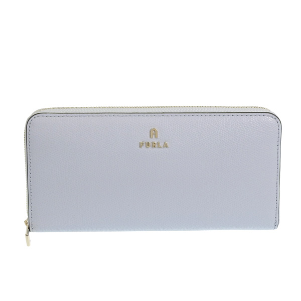 FURLA（フルラ） 財布 レディース 長財布 レザー カメリア グレー