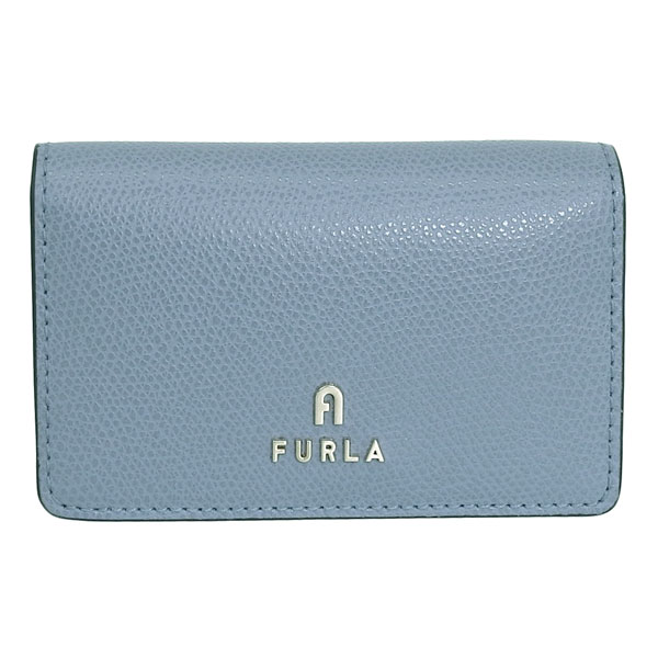 FURLA（フルラ） 名刺入れ レディース カードケース レザー ブルー