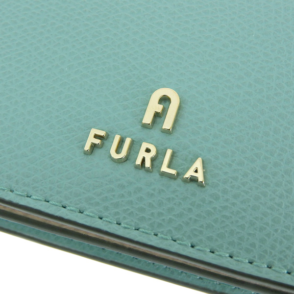 FURLA（フルラ） 名刺入れ レディース カードケース レザー ブルー