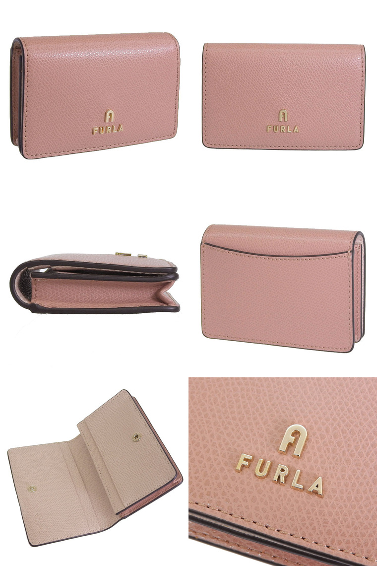 FURLA フルラ カードケース  レザー/    イエロー×ピンクベージュ レディース / 240001193389 FURLA CAMELIA カードケース S」の人気商品一覧 | 安い商品を通販