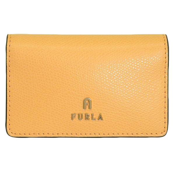 フルラ 名刺入れ レディース カードケース レザー イエローベージュ カメリア FURLA CAMELIA BUSINESS CARD CASE WP00408ARE0003592S_1
