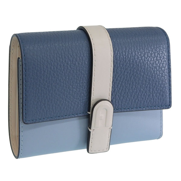 �t���� ���z ���f�B�[�X 3�܂� �܍��z �~�j���z �R���p�N�g �A�E�g���b�g ���U�[ �u���[�}���` FURLA GRAZIA COMPACT WALLET TRIFOLD WP00496BX15883780S