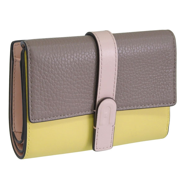 �t���� ���z ���f�B�[�X 2�܂� �܍��z �R���p�N�g �A�E�g���b�g ���U�[ �u���E���}���` �O���c�B�A GRAZIA M COMPACT WALLET W ZIP WP00498BX15883781S FURLA