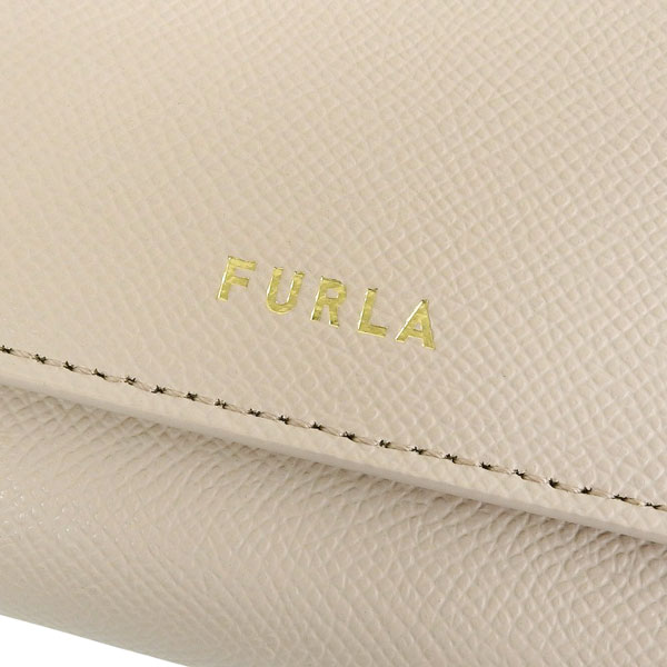 FURLA フルラ 折りたたみ財布 レディース ベージュ 折りたたみ お財布 フルラ FURLA 財布 二つ折り財布 折りたたみ財布 小銭入れ付き WP00315