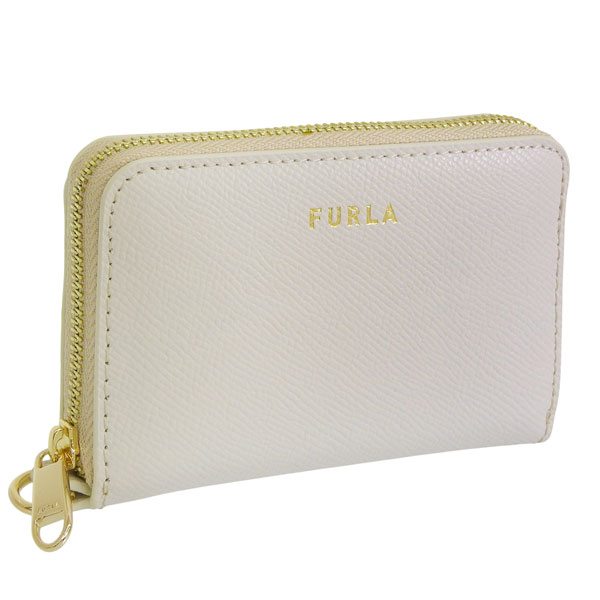 値下げ半額以下★FURLA ゴールド ケース FURLA（フルラ） カードケース コインケース 小銭入れ レディース