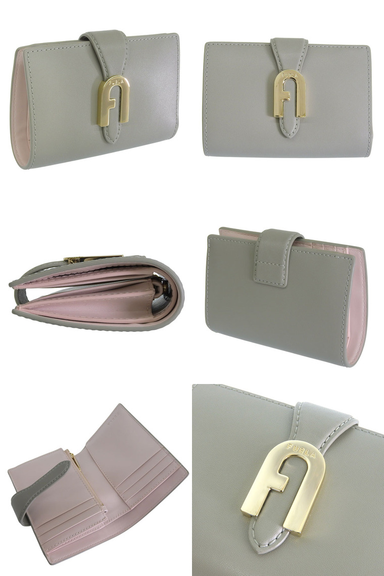 新品 フルラ FURLA 2つ折り財布 ミス ミミ コンパクトウォレット チリエジャ FURLA - 新品 フルラ FURLA 2つ折り財布 ミス ミミ コンパクト