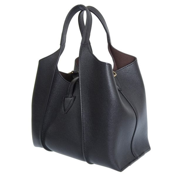 TOD'S トッズ バッグ レディース トートバッグ レザー ブラック