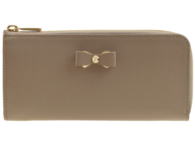 ストアポイント5％還元】フルラ FURLA 長財布 L字ファスナー リボン