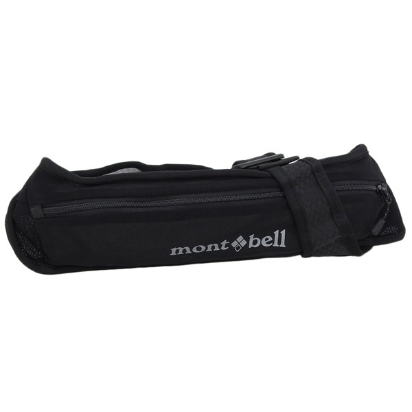 モンベル バッグ メンズ レディース ウエストポーチ ショルダーバッグ ボディバッグ ナイロン ブラック クロスランナーポーチ M 1133333BK mont bell