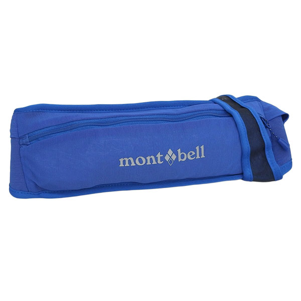 モンベル バッグ メンズ レディース ウエストポーチ ショルダーバッグ ボディバッグ ナイロン ブルー クロスランナーポーチ M 1133333LBL mont bell