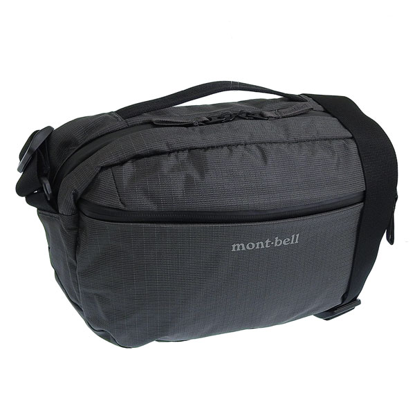 モンベル バッグ メンズ レディース ショルダーバッグ ナイロン ダークグレー トラベル タフポーチ L 1133452DGY mont-bell