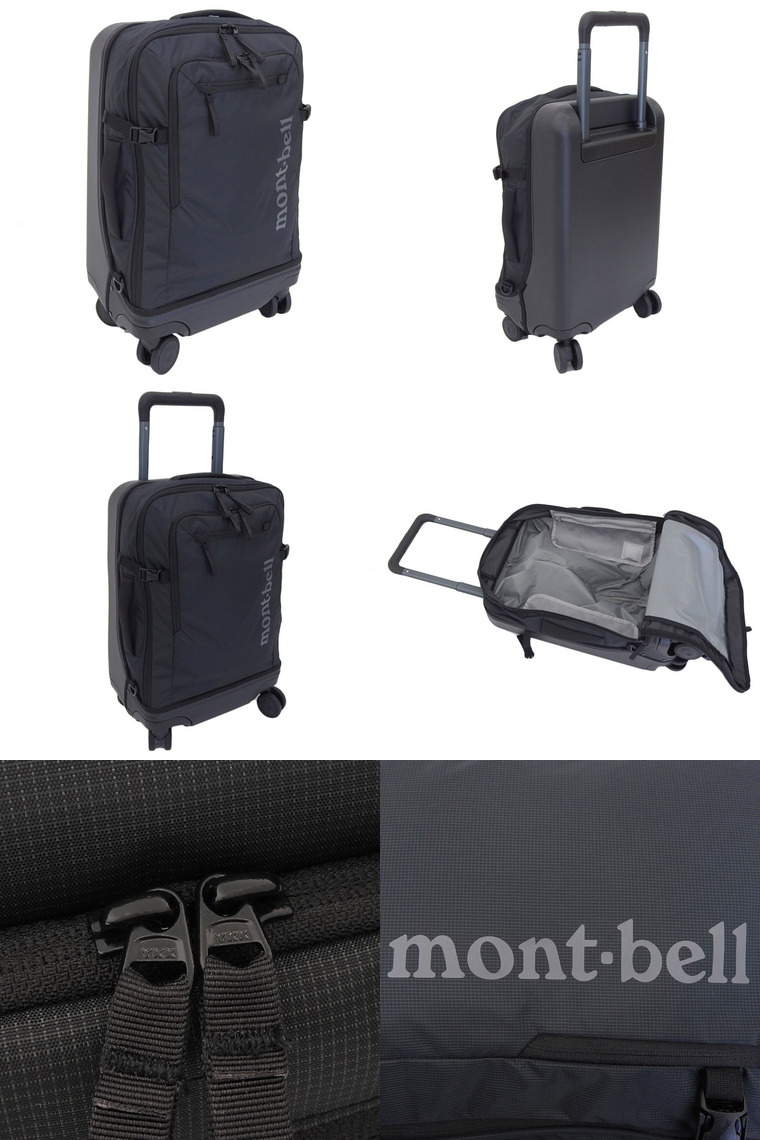 美品 mont-bell 4WAY キャリーバック 4 ウィールバッグ 80｜モンベル