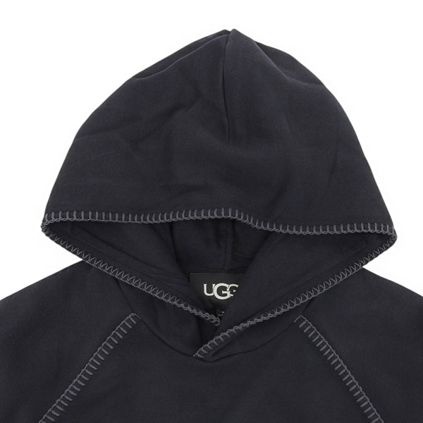 アグ パーカー フーディ レディース プルオーバー S コットン混 ブラック W CLASSIC HOODIE 1158751BLACKS UGG | UGG | 02