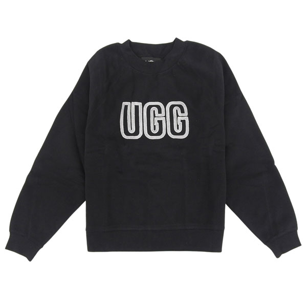 UGG（アグ） スウェット レディース S トレーナー コットン混 ブラック 