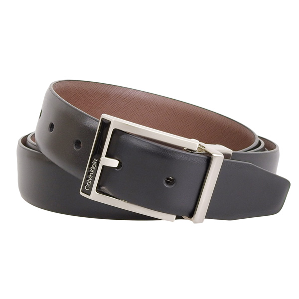 カルバンクライン ベルト メンズ リバーシブル ビジネス カジュアル 48 ブラック 11CK010020 CALVIN KLEIN
