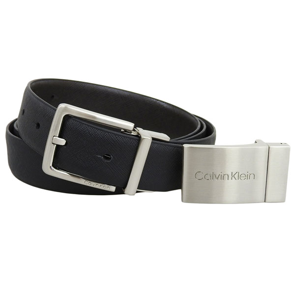 カルバンクライン ベルト メンズ リバーシブル スーツ ビジネス カジュアル 48 レザー 本革 ブラック×ブラウン 4 in 1 Men's Belt Set 11CK020018-014 CALVIN KLEIN