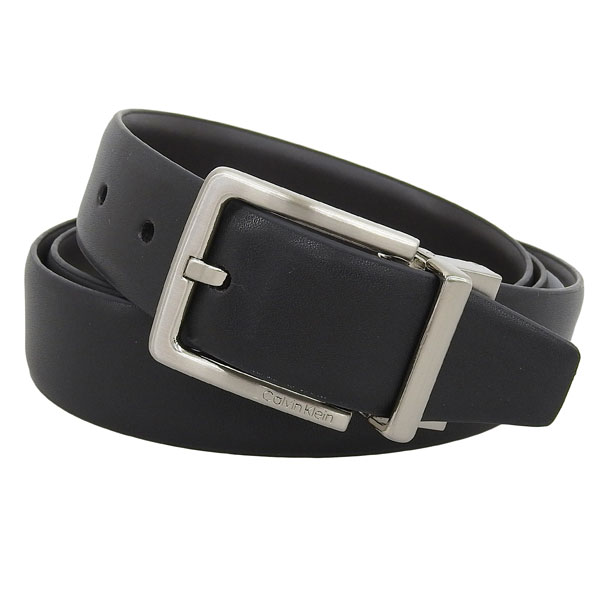 カルバンクライン ベルト メンズ リバーシブル ビジネス カジュアル 44 110 レザー ブラック ブラウン 11CK020031 CALVIN KLEIN