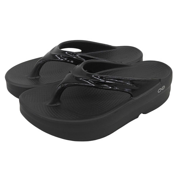 ウーフォス 靴 レディース サンダル 23cm ブラック OOMEGA OOLALA WOMEN 1410 BLACK23 OOFOS