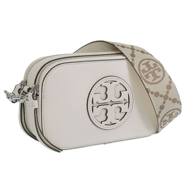 トリーバーチ バッグ レディース ショルダーバッグ レザー アイボリー MILLER MINI CROSSBODY BAG 150153 104 TORY BURCH