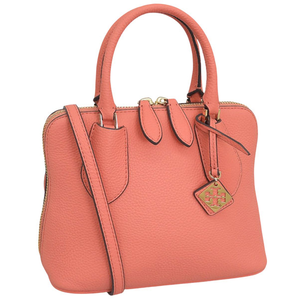 トリーバーチ バッグ レディース ショルダーバッグ 2way 斜めがけ レザー コーラルピンク MINI PEBBLED SWING BAG 155619 652 TORY BURCH
