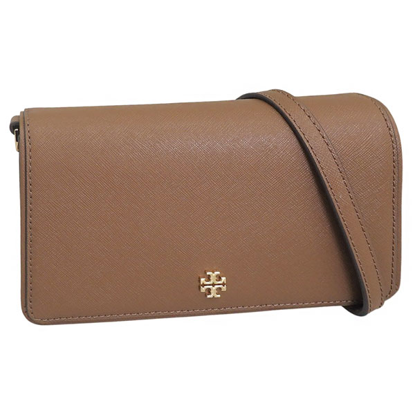 トリーバーチ バッグ レディース ショルダーバッグ アウトレット OS レザー ブラウン EMERSON MINI CROSSBODY 159463 909 TORY BURCH