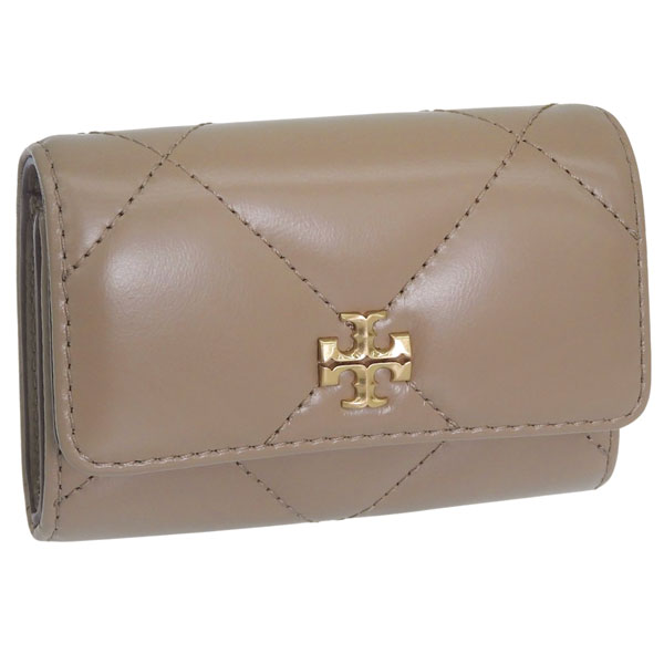 トリーバーチ 名刺入れ レディース カードケース レザー タープ KIRA DIAMOND QUILT FLAP CARD CASE 159794 250 TORY BURCH