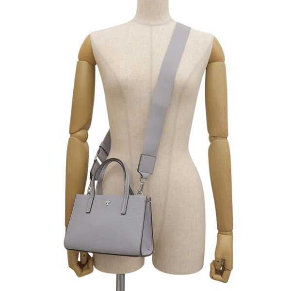 Tory Burch 2way ハンドバッグ ショルダー グレー TORY BURCH（トリーバーチ） バッグ レディース ショルダーバッグ 2way