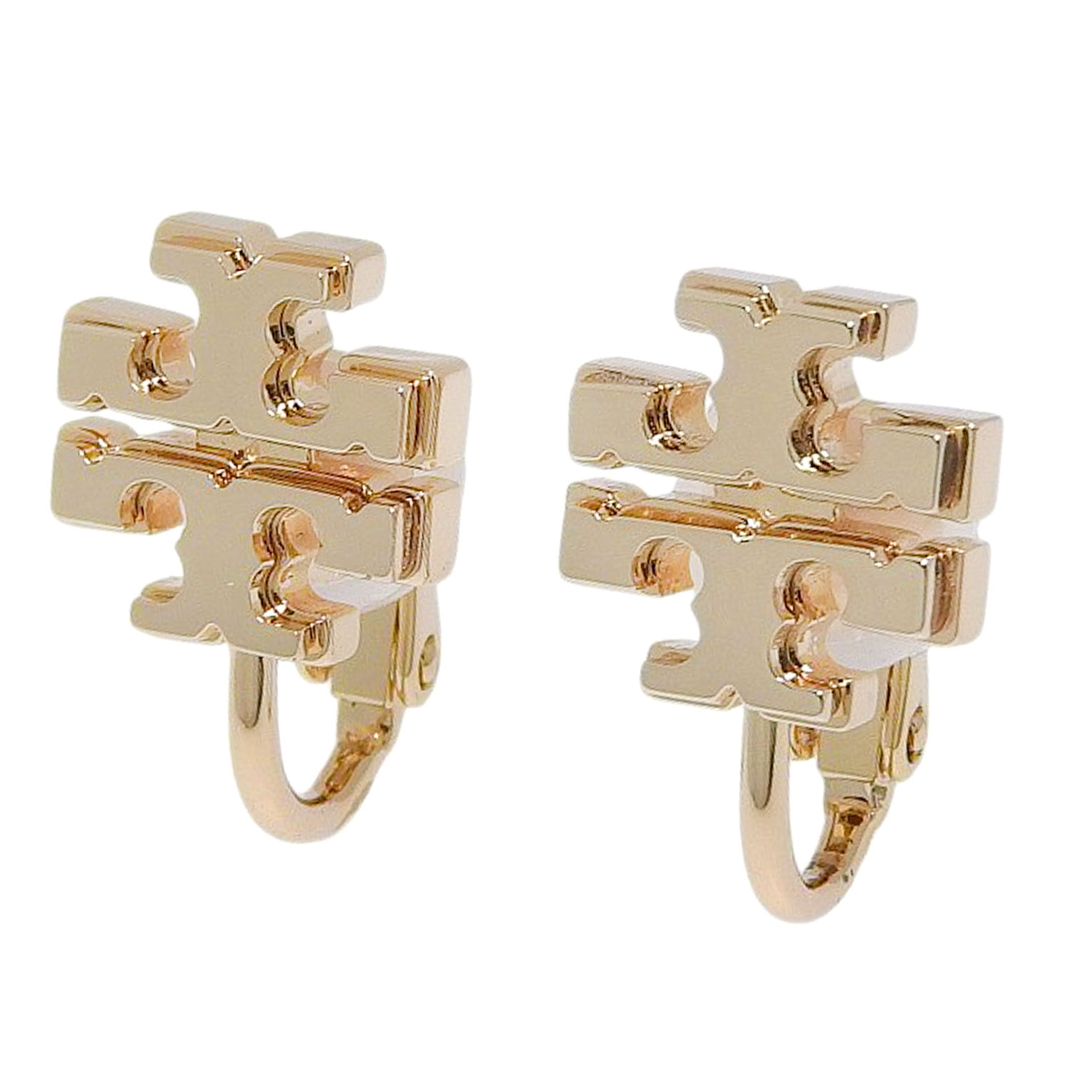 トリーバーチ アクセサリー レディース イヤリング アウトレット ゴールド SMALL LOGO STUD CLIP ON EARRING 160783 720 TORY BURCH