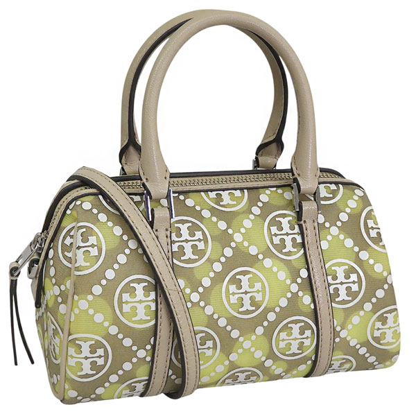 トリーバーチ バッグ レディース ショルダーバッグ アウトレット OS ベージュマルチ T MONOGRAM MESH DOT MINI BARREL BAG 169717 250 TORY BURCH