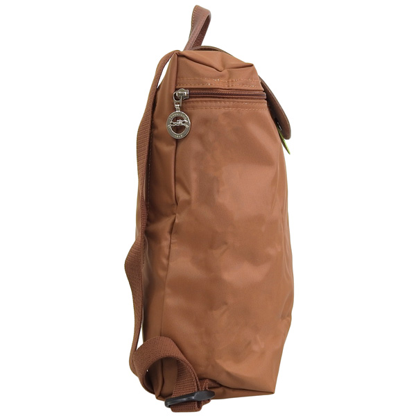 ロンシャン　ブラウンナイロンリュック LONGCHAMP ロンシャン バッグ バックパック リュック リュック