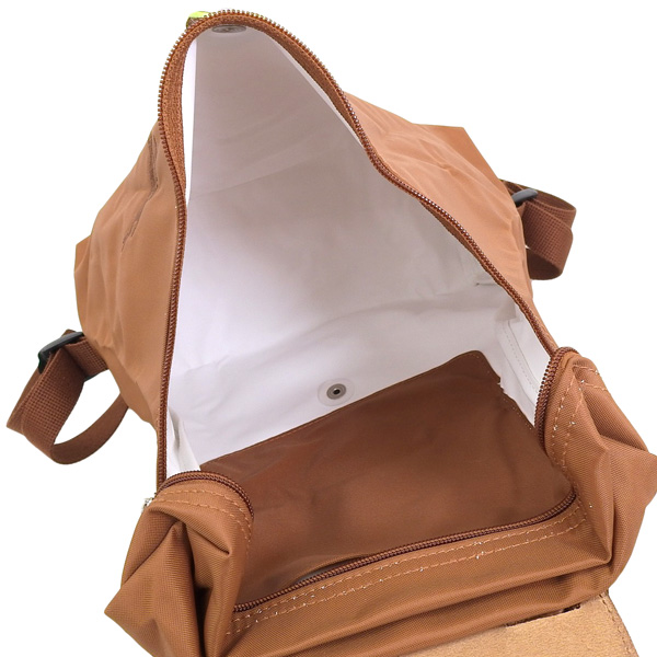 ロンシャン　ブラウンナイロンリュック LONGCHAMP ロンシャン バッグ バックパック リュック リュック