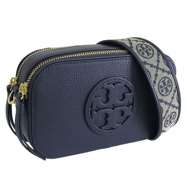 トリーバーチ バッグ レディース ショルダーバッグ ミラー ミニ レザー トリーネイビー MILLER MINI CROSSBODY BAG 171955 405 TORY BURCH