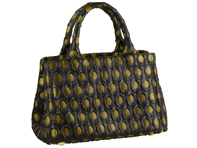 PRADAショルダーバッグ PRADA（プラダ） バッグ ショルダーバッグ 2way チェーン ラメ 花柄