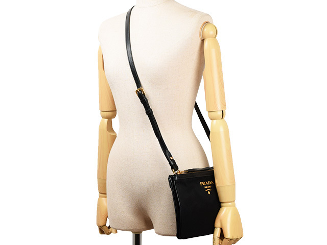 ♪直営アウトレット♪PRADA レザーショルダーバッグ 1BH046 ♪直営アウトレット♪PRADA レザーショルダーバッグ 1BH046