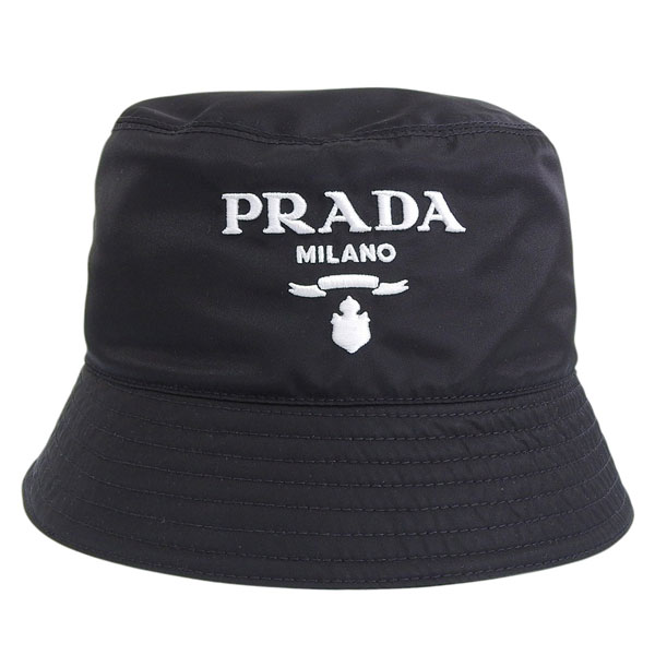 PRADA ブラック バケットハット Mサイズ - メルカリ