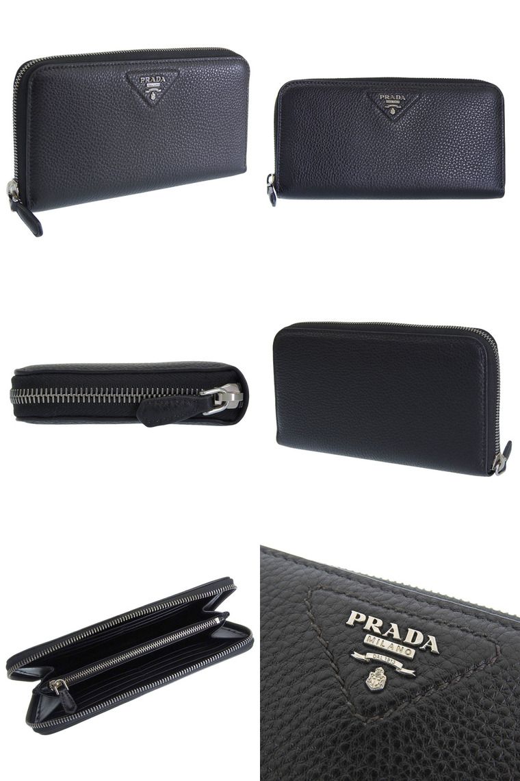 PRADA（プラダ） 財布 レディース 長財布 アウトレット レザー