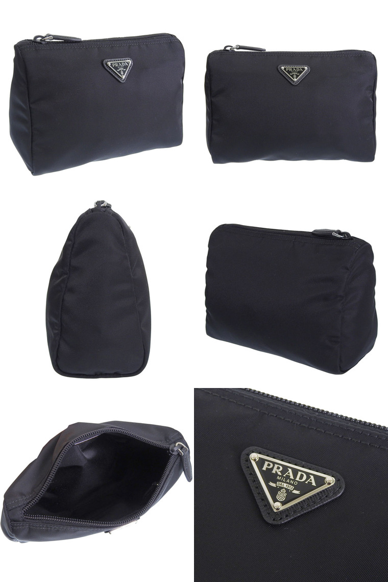 PRADA（プラダ） コスメポーチ 化粧ポーチ トラベルポーチ レディース