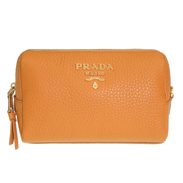プラダ PRADA ポーチ （オレンジ）