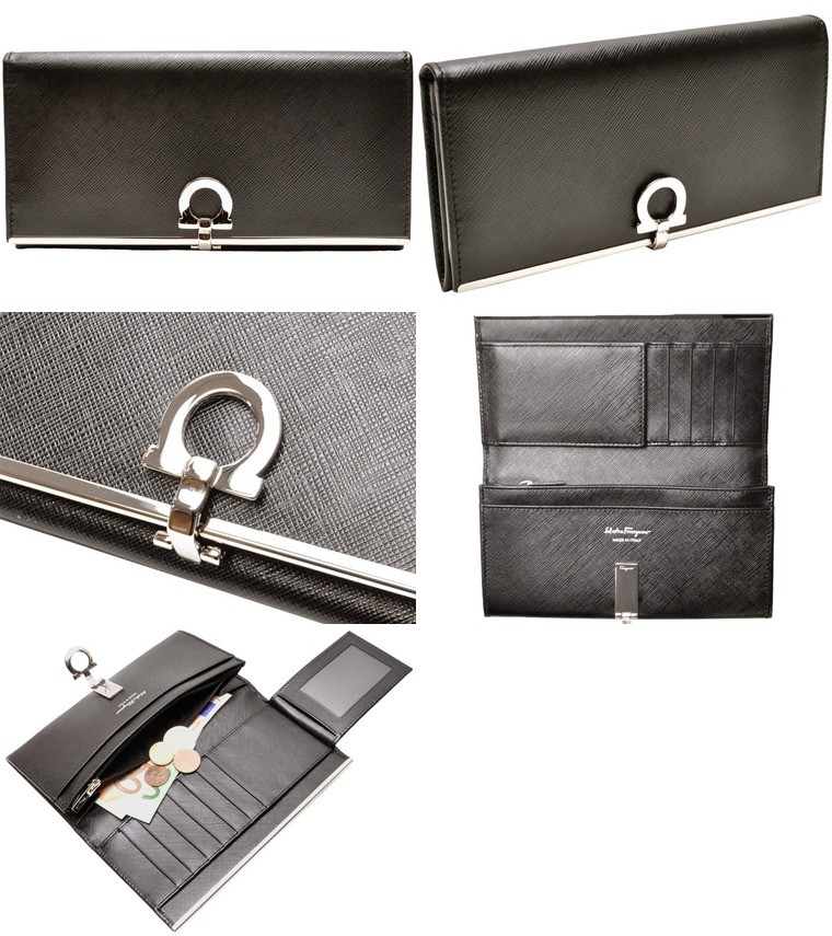 FERRAGAMO サルヴァトーレフェラガモ Salvatore Ferragamo 長財布 二
