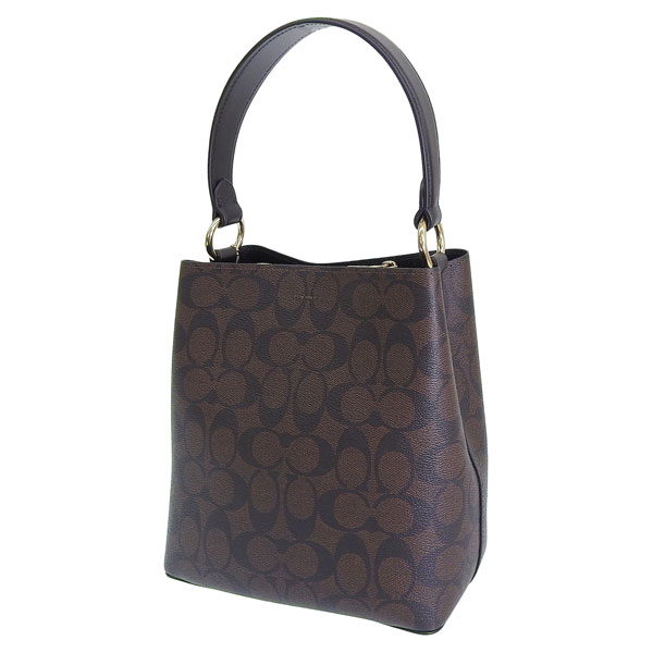 COACH ショルダー付き ハンドバッグ 2way タウンバケット 保存袋付き COACH コーチ バッグ レディース 2WAYハンド/ショルダーバッグ