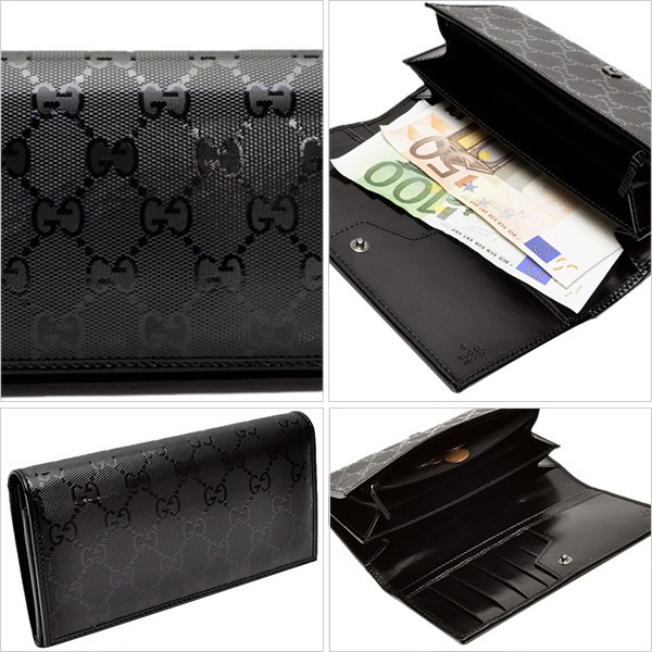 GG グッチ GUCCI 長財布 二つ折り財布 GGインプリメ 245908