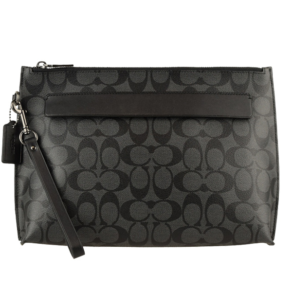 COACH（コーチ） セカンドバッグ クラッチバッグ メンズ シグネチャー